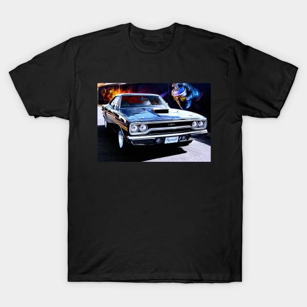 1970 Plymouth GTX 440 T-Shirt by Burtney